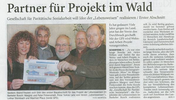 Barkel & das Projekt